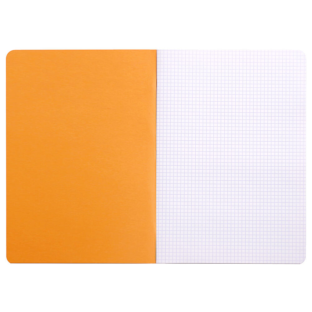 Rhodia - Cahier Notebook - A4 - 5 x 5 Grid - Orange - Grierson Studio